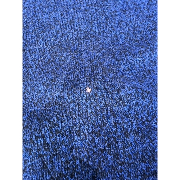 United Colours of Benetton Polo Sweater Shetland Wool Italy VTG | Blue | Size XL - Picture 4 of 15